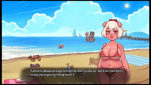 Nya My Pig Princess [ Hentai Game PornPlay ] Ep.28 princess exposing her cute anus to the public crowd to win the bikini contest bästa videoklipp