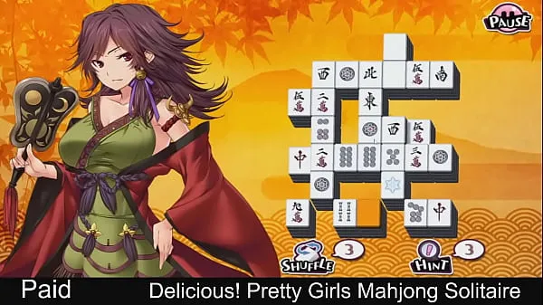 Sveži Delicious! Pretty Girls Mahjong Solitaire Shingen najboljši videoposnetki
