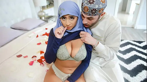 Fresh Arab Husband Trying to Impregnate His Hijab Wife - HijabLust best Videos