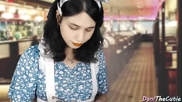 Friss Fucking the pretty waitress DaniTheCutie in the weird Asian Diner feels nice legjobb videók