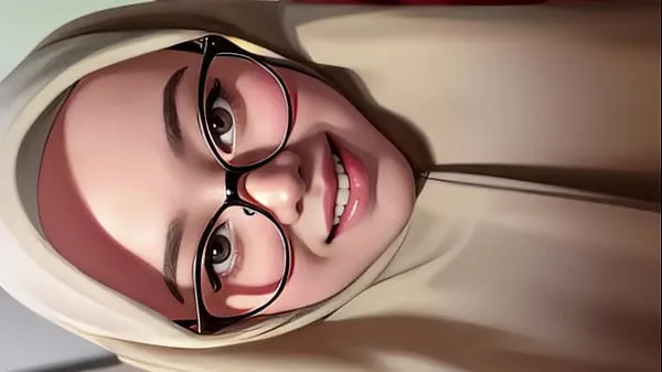 Friske hijab girl shows off her toked bedste videoer