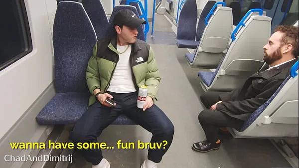 Ferske risky anonymous bareback fuck on a night train out of London beste videoer